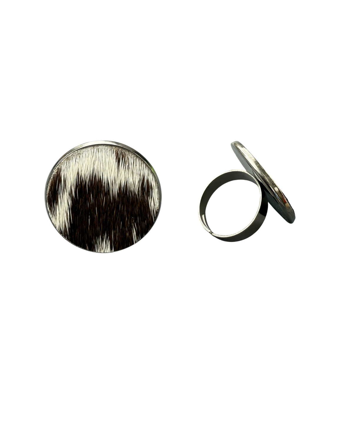 J7184 - Western Real Cowhide Ring