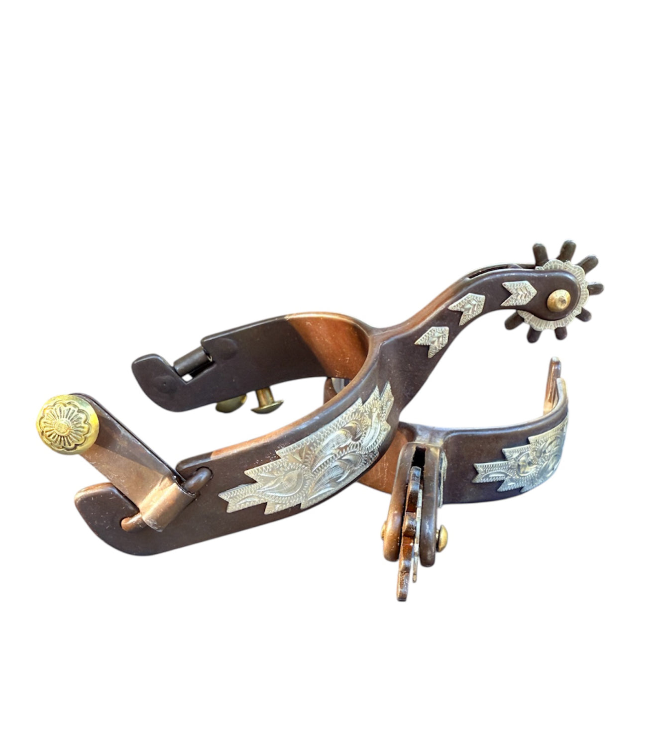SPO088220 - Antique Cutting Spur Mens - Rawhide Western Wear