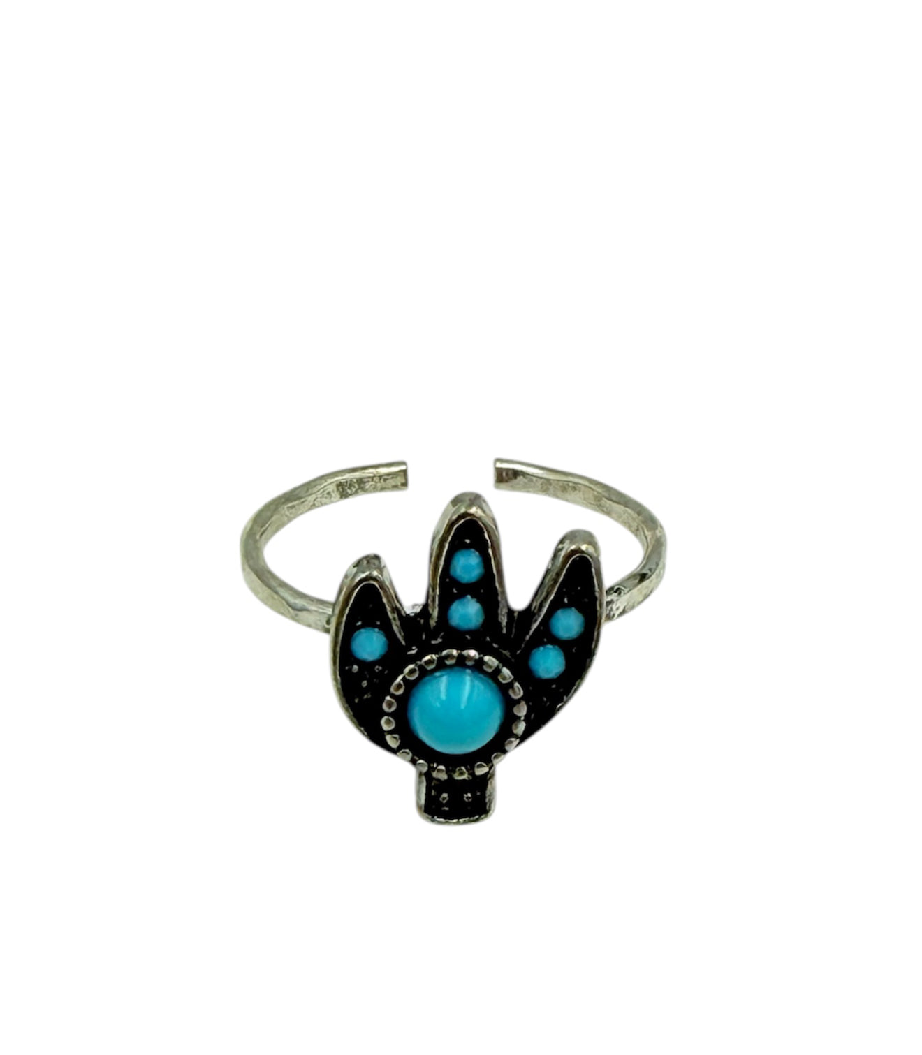 J6713 - Western Style Cactus Ring
