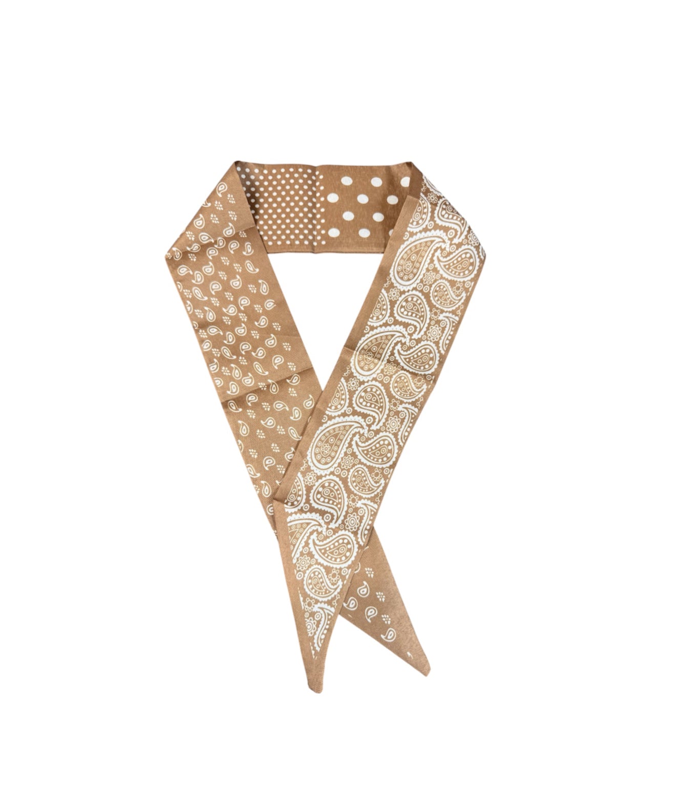 A8985 - Floral Thin Neck Tie