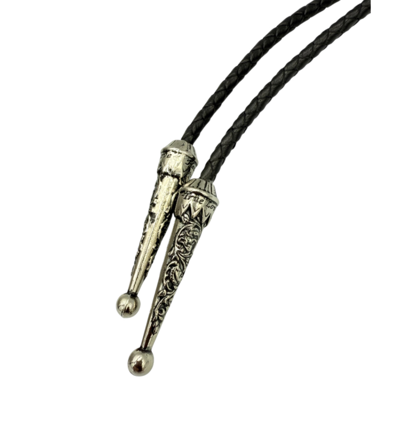 J7127 - Real Leather & Cowhide Adult Bolo Tie