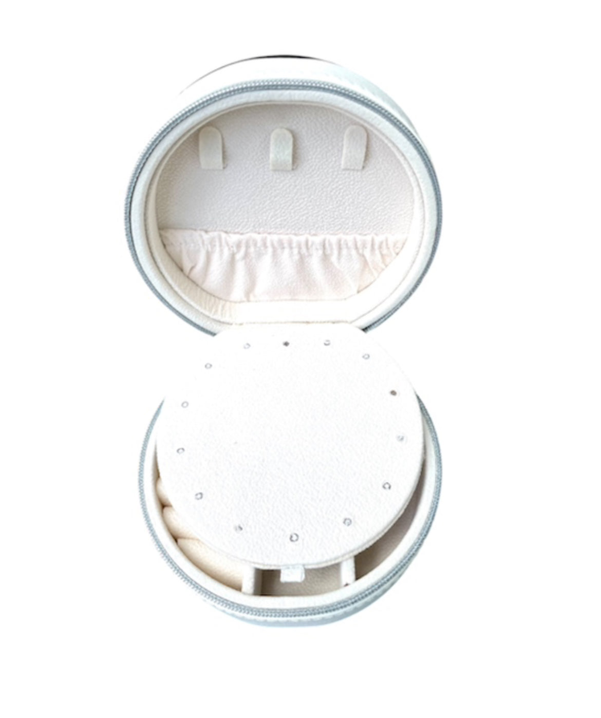 A8854 - 3 Layer Large Tooled Leather Jewellery Box