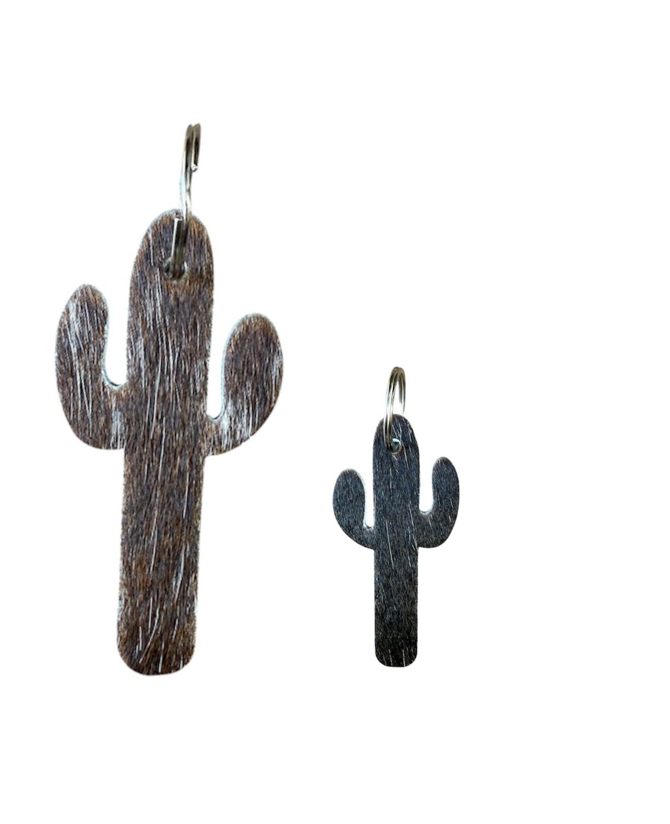 A8881 - Double Sided Cowhide Keychain