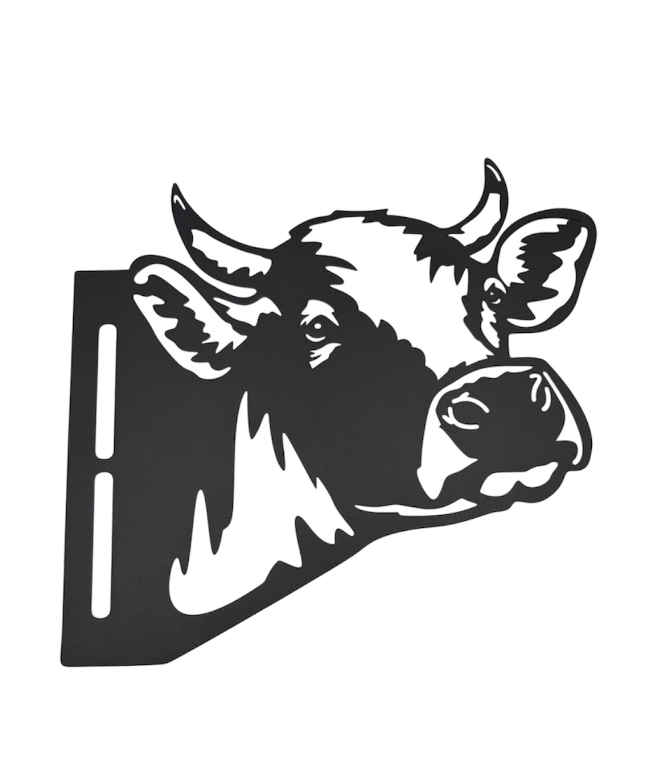 A8913H - Black Metal Silhouette Sign