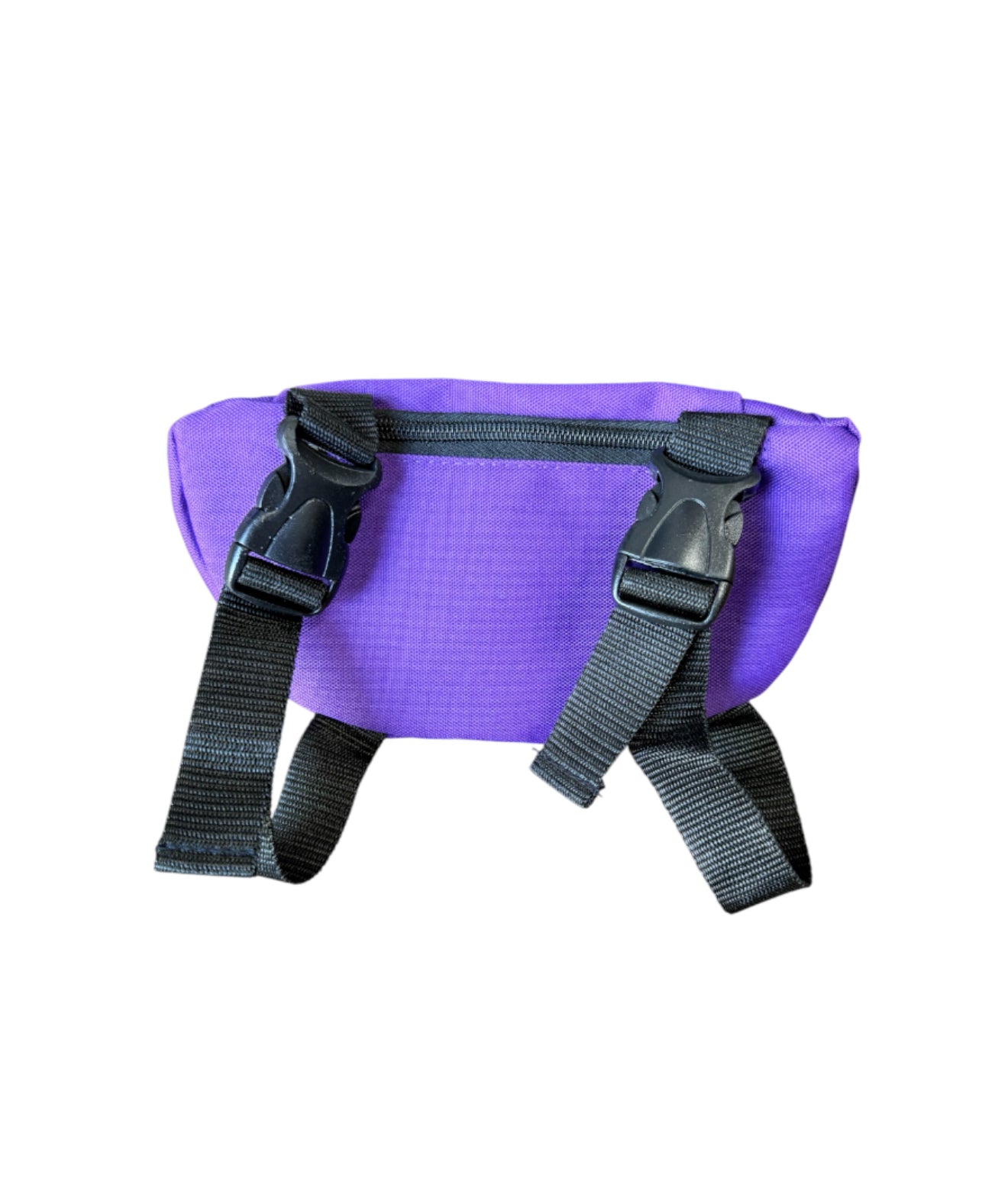 T5528PUR - Purple Nylon Saddle Pouch
