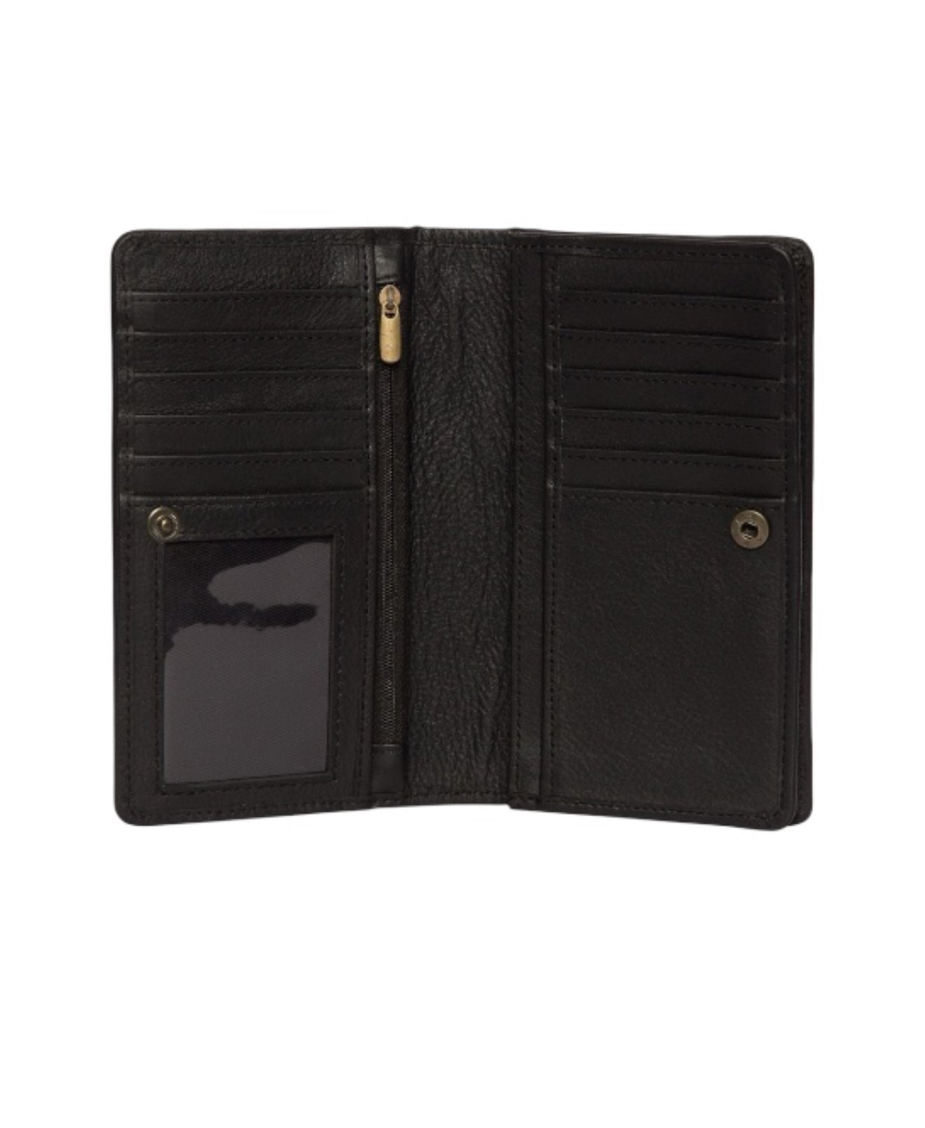 A00 - Tooled Hair-On-Hide Wallet