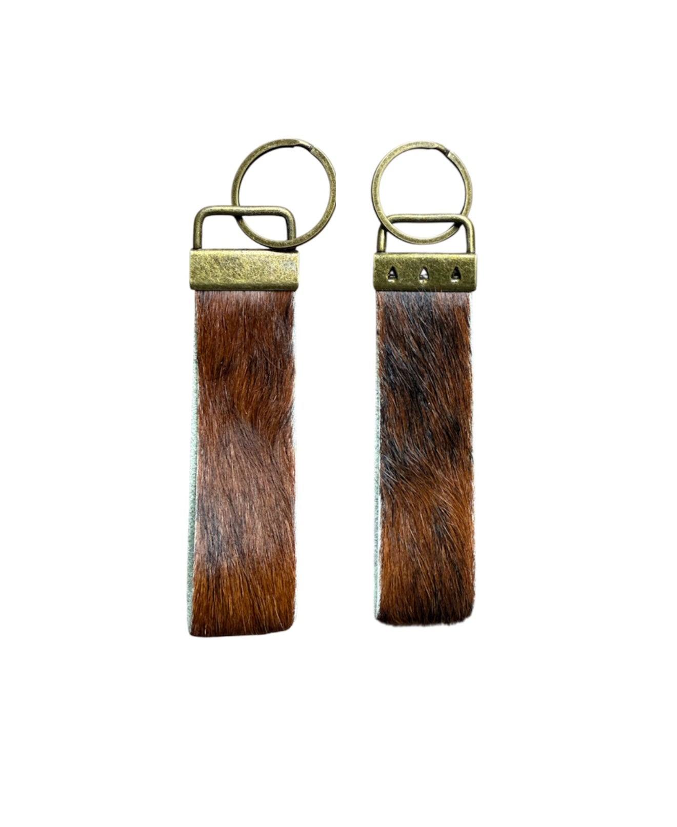 A8691 - Small Cowhide Wrist Strap Keychain