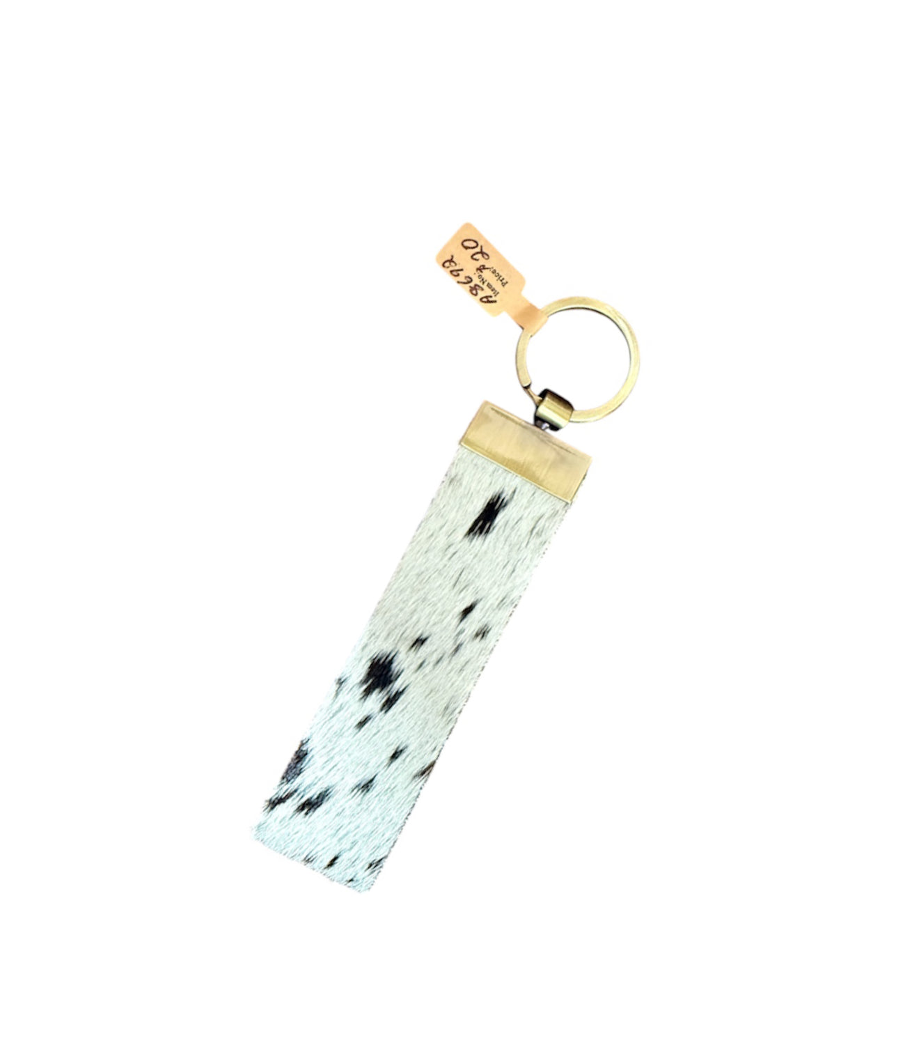 A8692 - Small Cowhide Wrist Strap Keychain