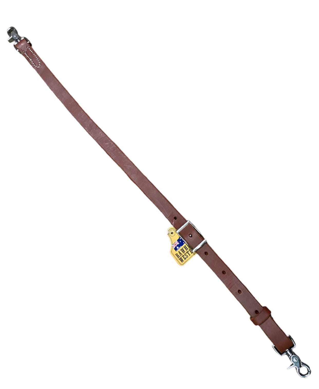 T5290 - 1" Heavy Duty Leather Tie-Down Strap Australian