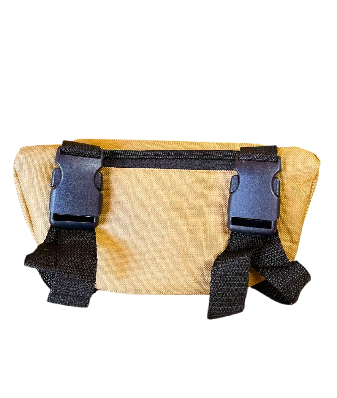 T5528B - Brown Nylon Saddle Pouch
