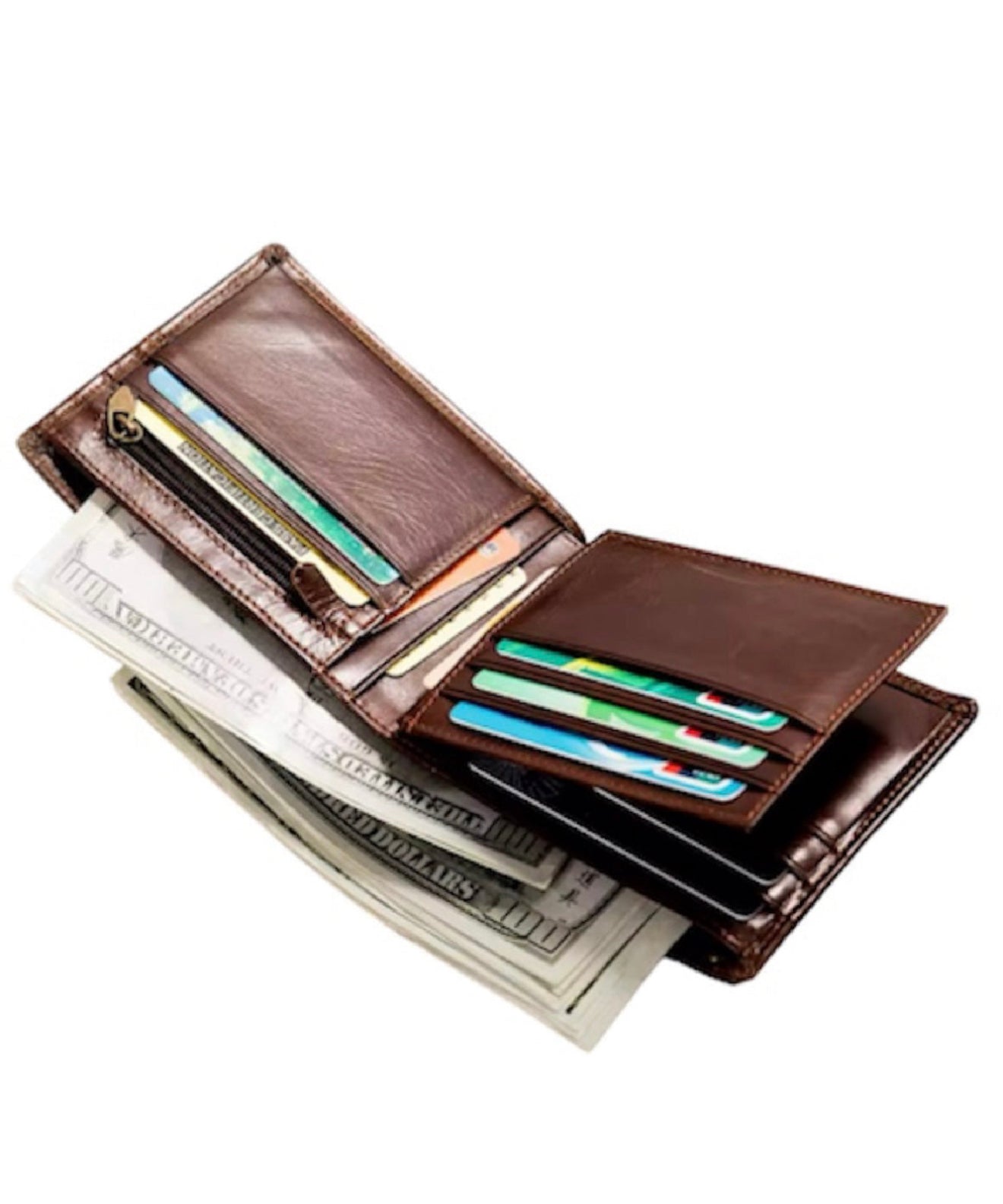 A8939 - Genuine Leather Men’s Wallet - Rawhide Western Wear