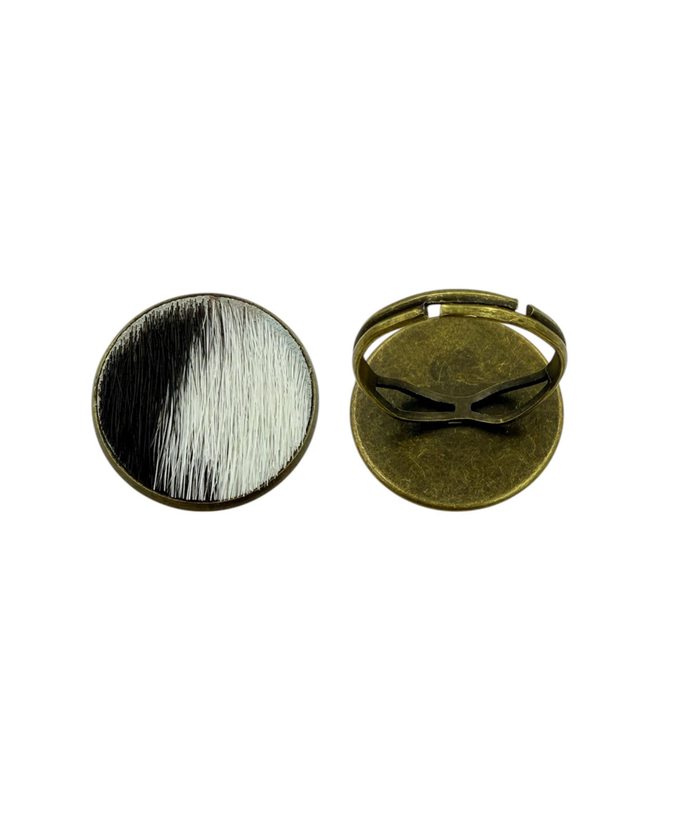 J6481 - Western Real Cowhide Ring