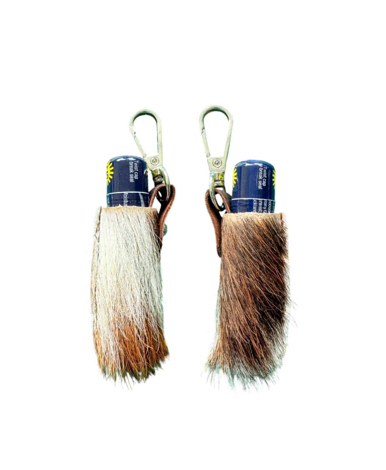 A8997 - Real Cowhide Lip Balm Holder w Clip