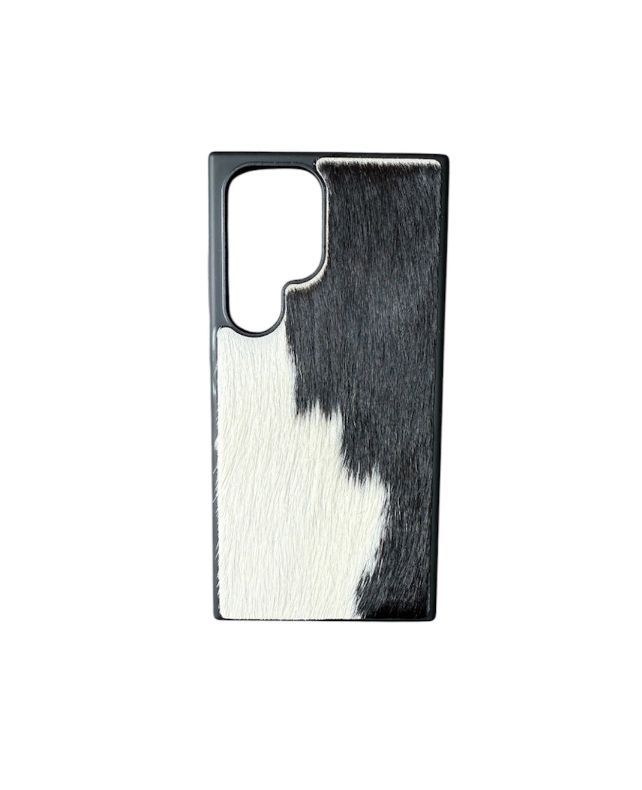 A8869 - Samsung S23 Ultra Hair on Hide Leather w Rubber Case