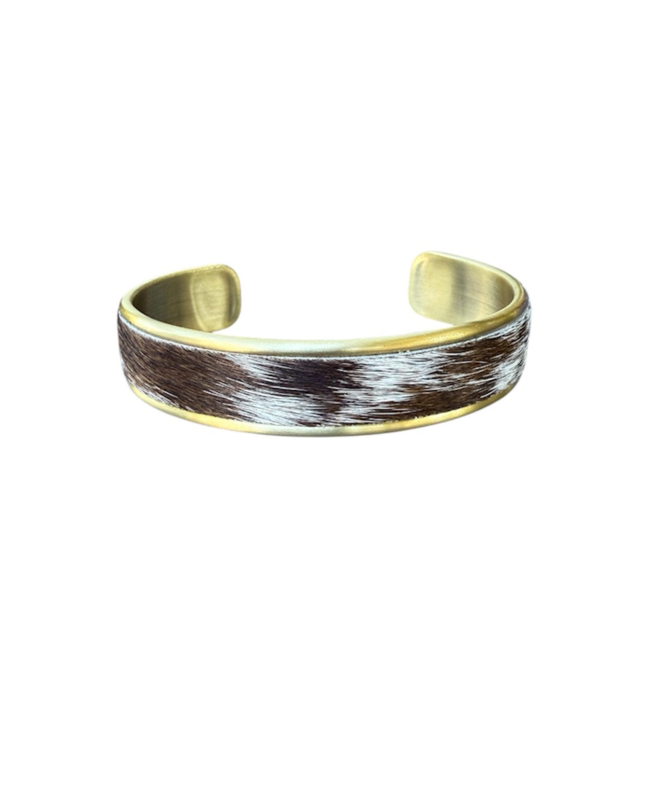 J6874 - 3/4 Bangle w Cowhide Bezel