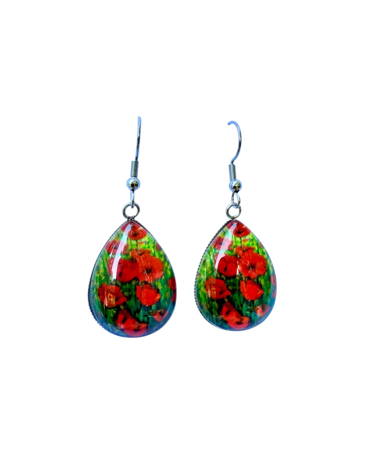 J7025C - Stainless Steel Dangle Earrings