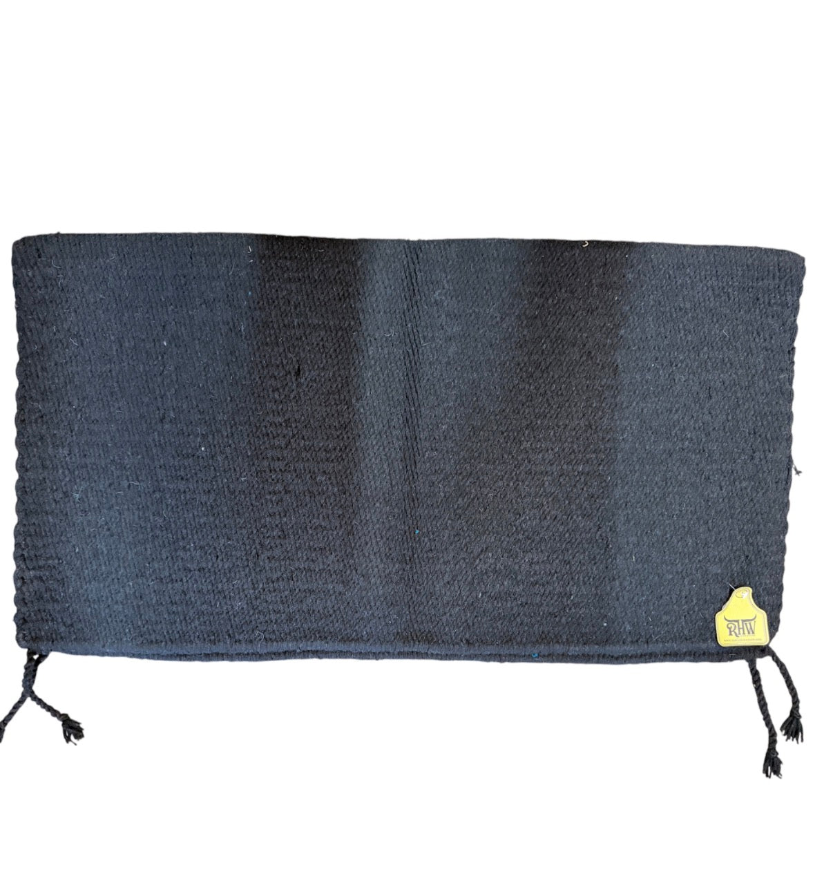 094059 - Black Cashmilon Saddle Blanket - Rawhide Western Wear
