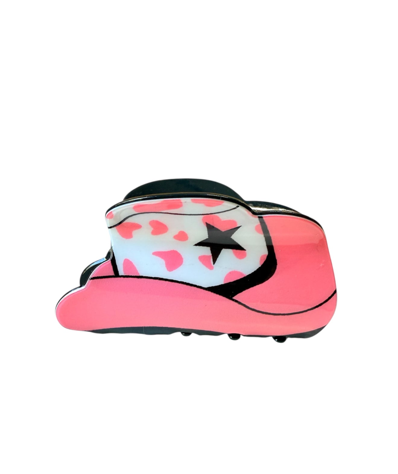 J6622LP - Western Cowboy Hat Hair Claw Clip