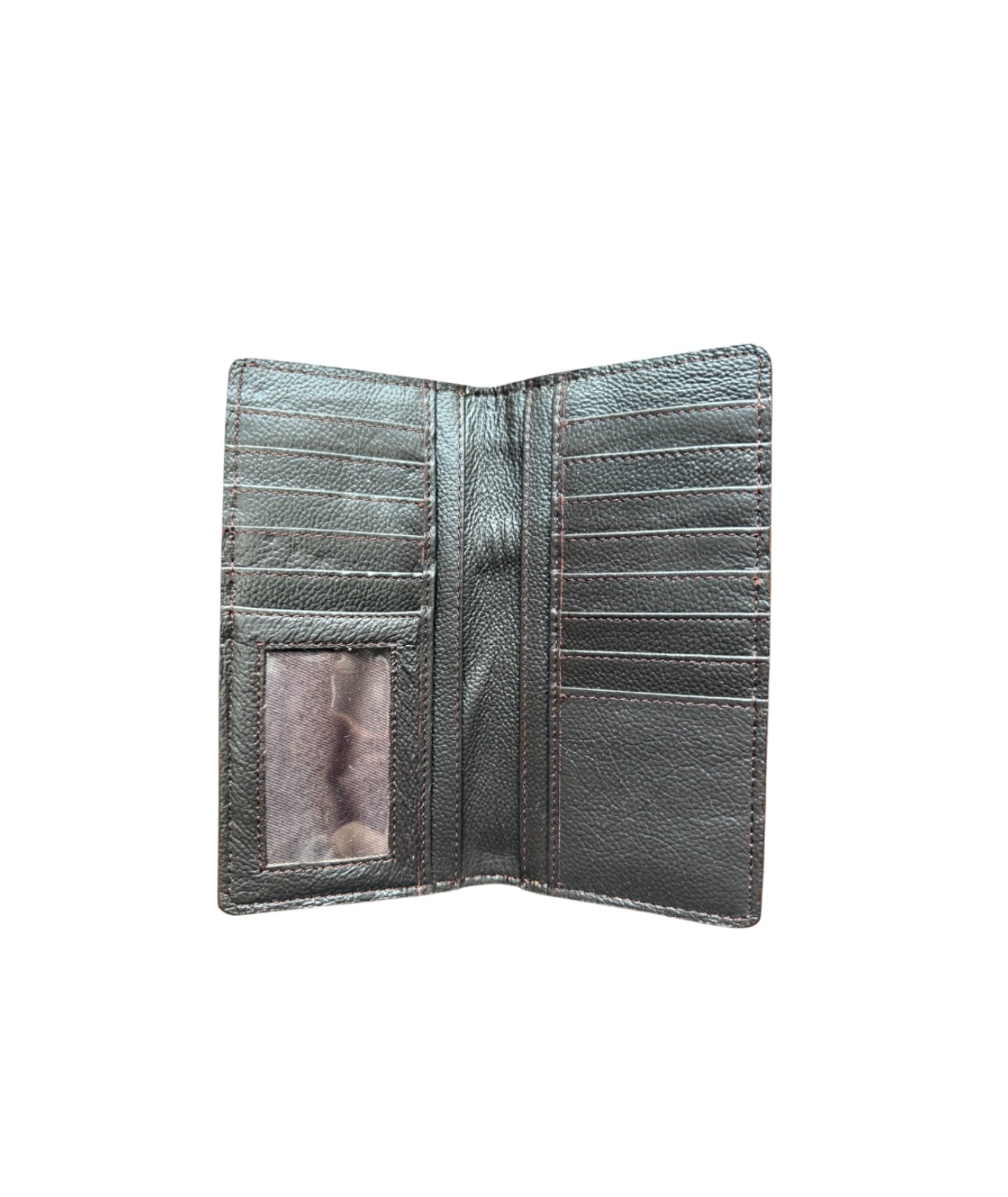 78167A - Hair on Cowhide Bi-fold Wallet