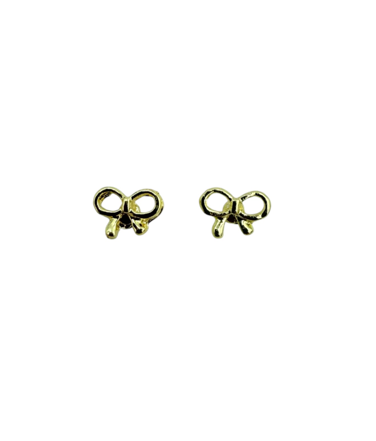 J6510A - Tiny Bow Stud Earrings
