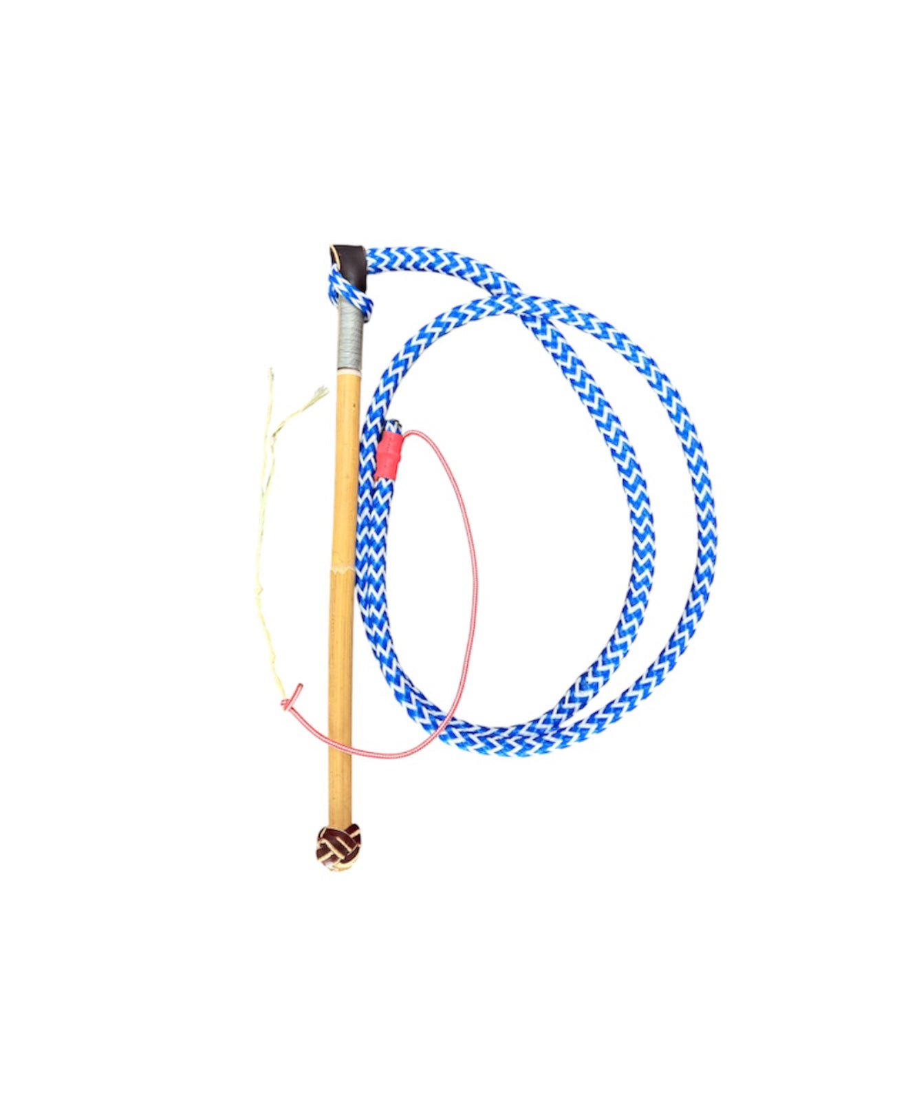 T5048 - Aust Made Blue Nylon Stock Whip - Rawhide Western Wear