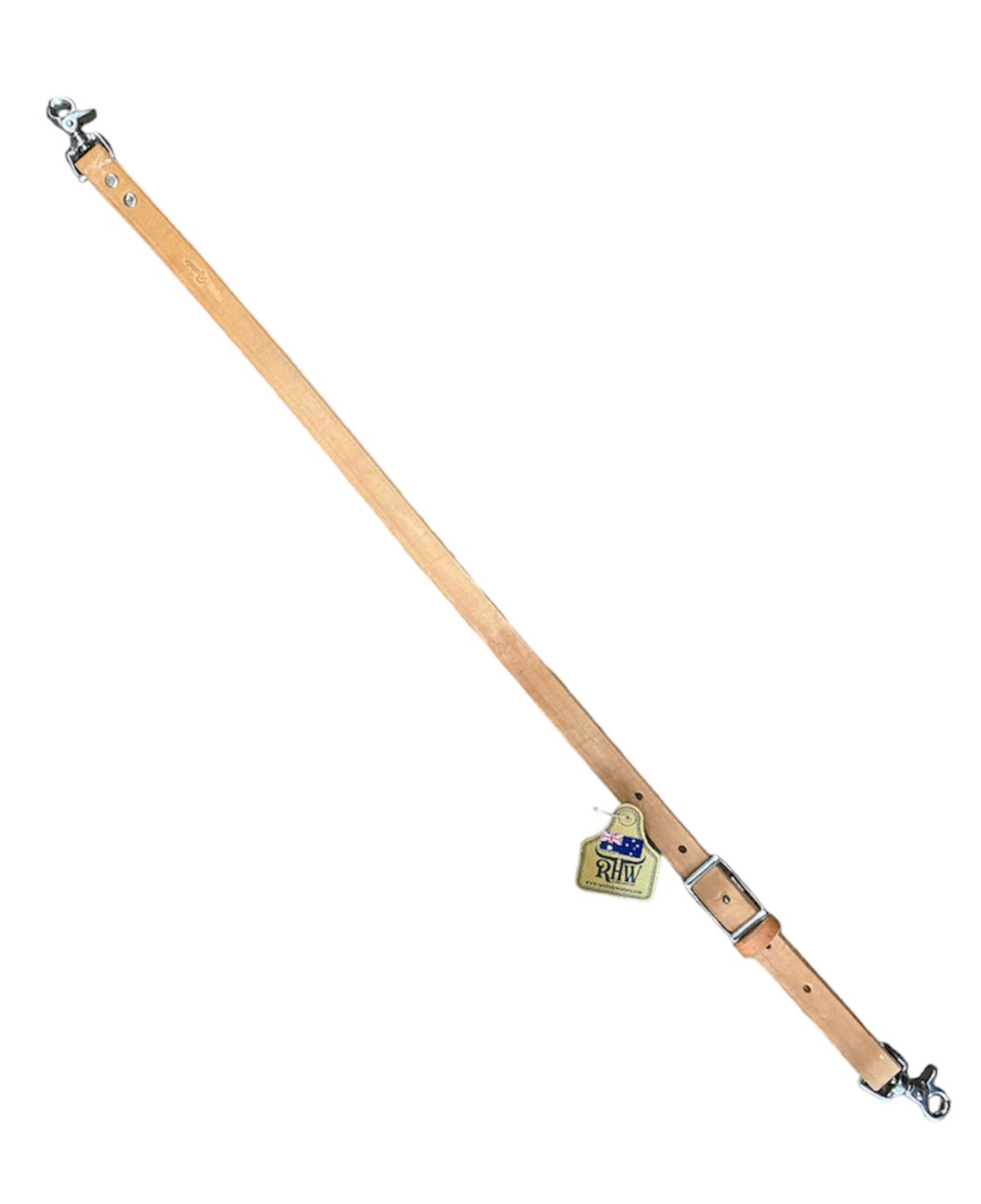 T5290 - 1" Heavy Duty Leather Tie-Down Strap Australian