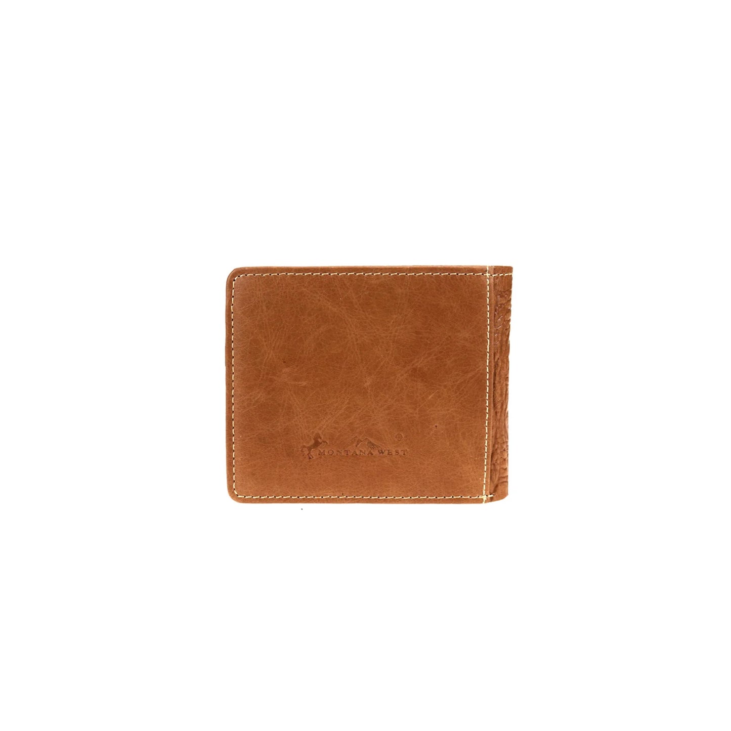 MWSW018CF - Genuine Leather Collection Men's Wallet - Coffee