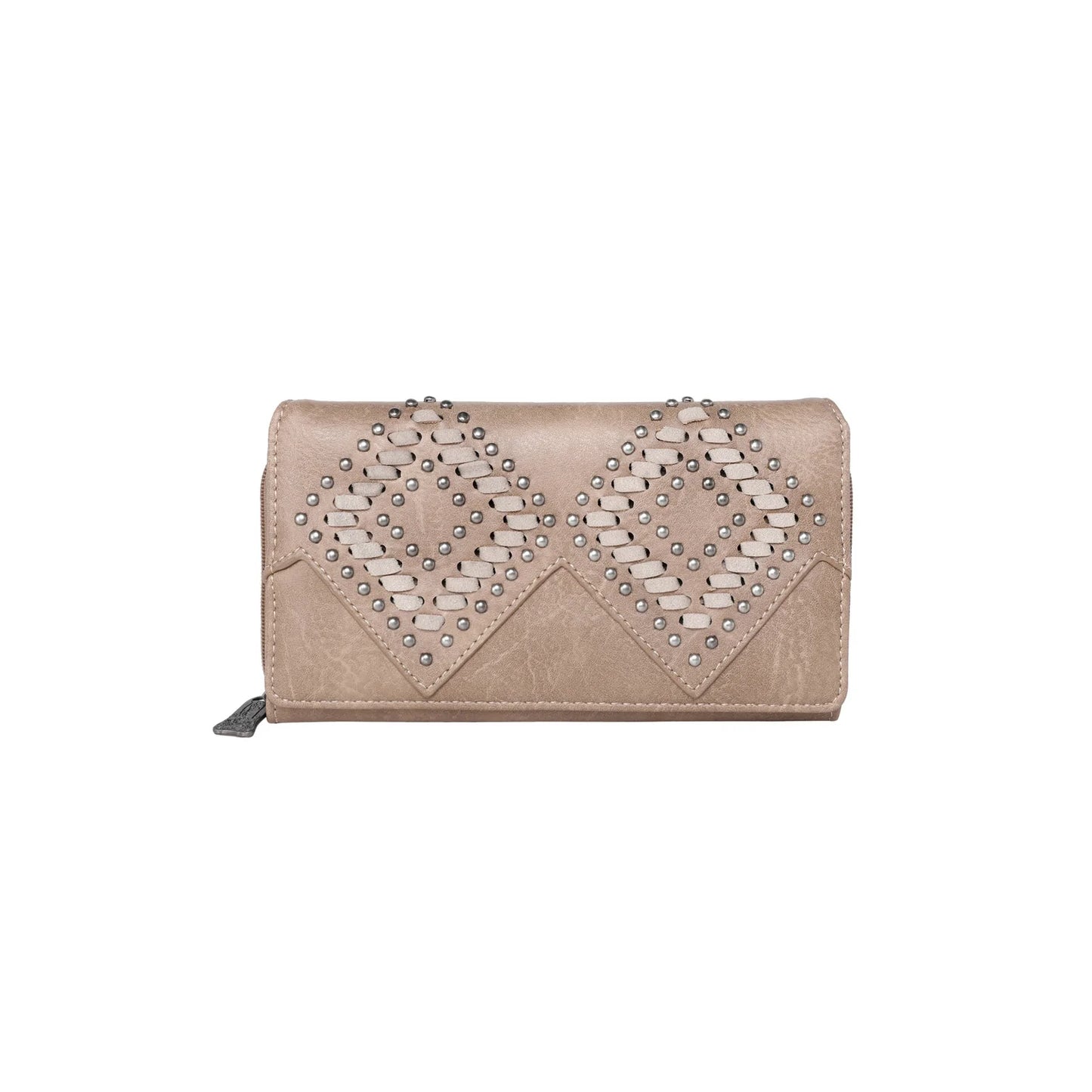 TR143W010 - Trinity Ranch Leather Stitch Collection Wallet