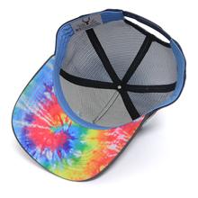 C378 - Wild Lace Tie Dye Country Trucker Cap