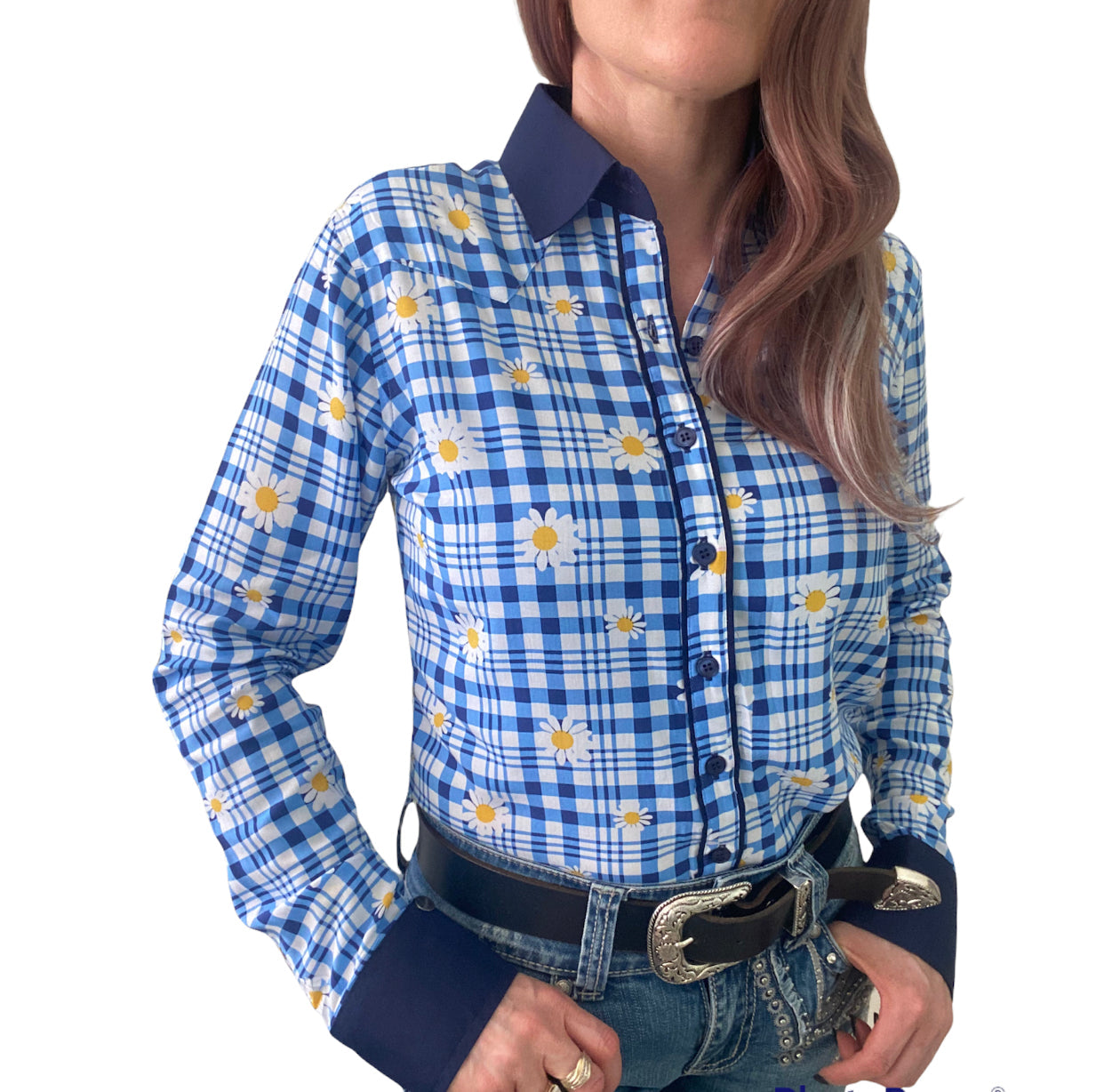 L1398 - Gemma Ladies Western Shirt