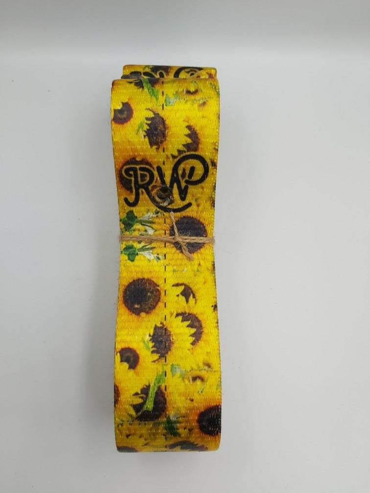 T5209 - Rawhide Sunflower Latigo Set - Rawhide Western Wear