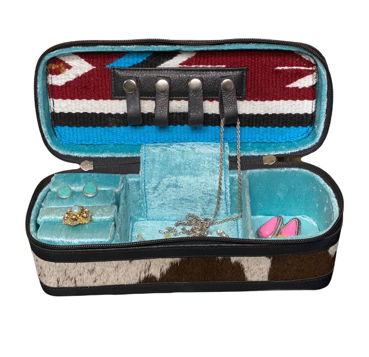 A7858 - Hair On Hide Jewellery Box