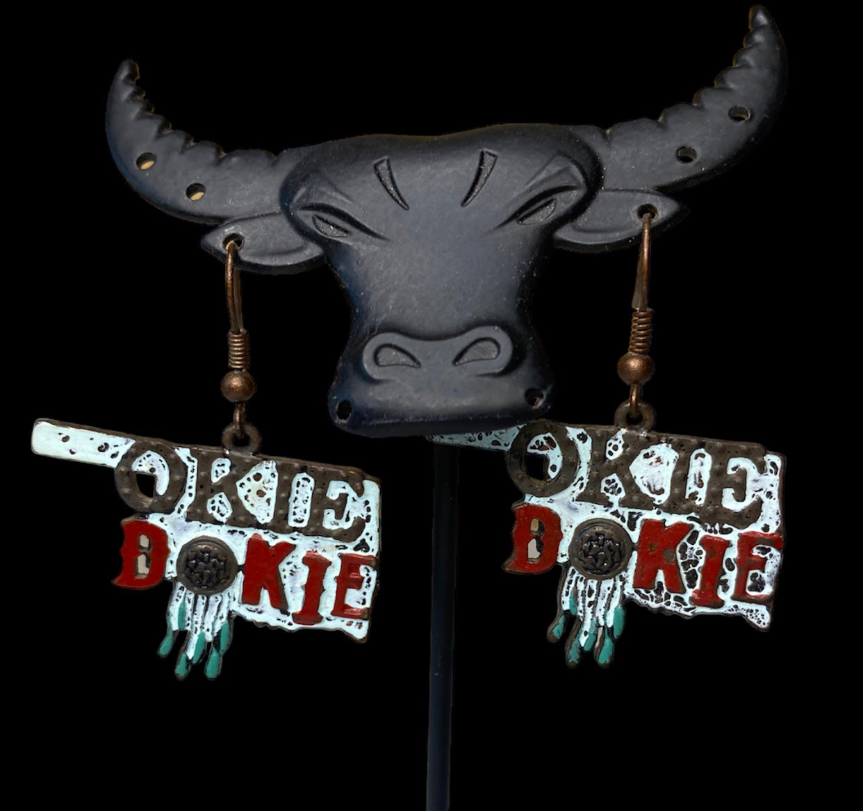 J6045 - Western Okie Dokie Earrings