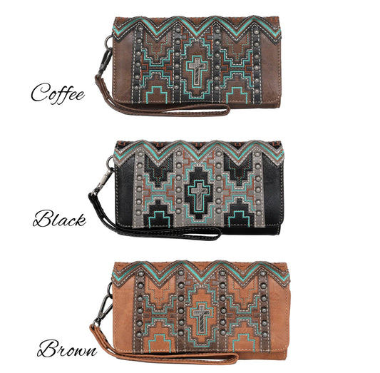 MW1102W018 - Montana West Spiritual Collection Wallet