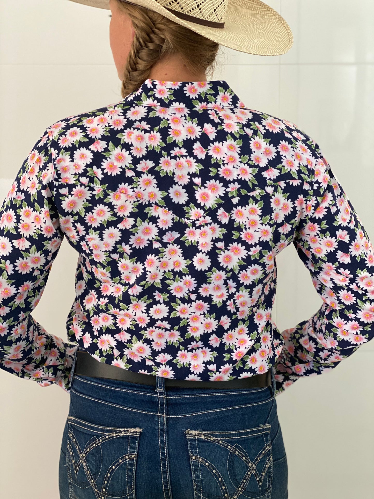 L1377 - Zoee Daisy Ladies Western Shirt