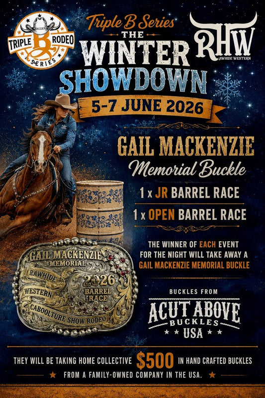 The Gail Mackenzie Memorial Barrel Race