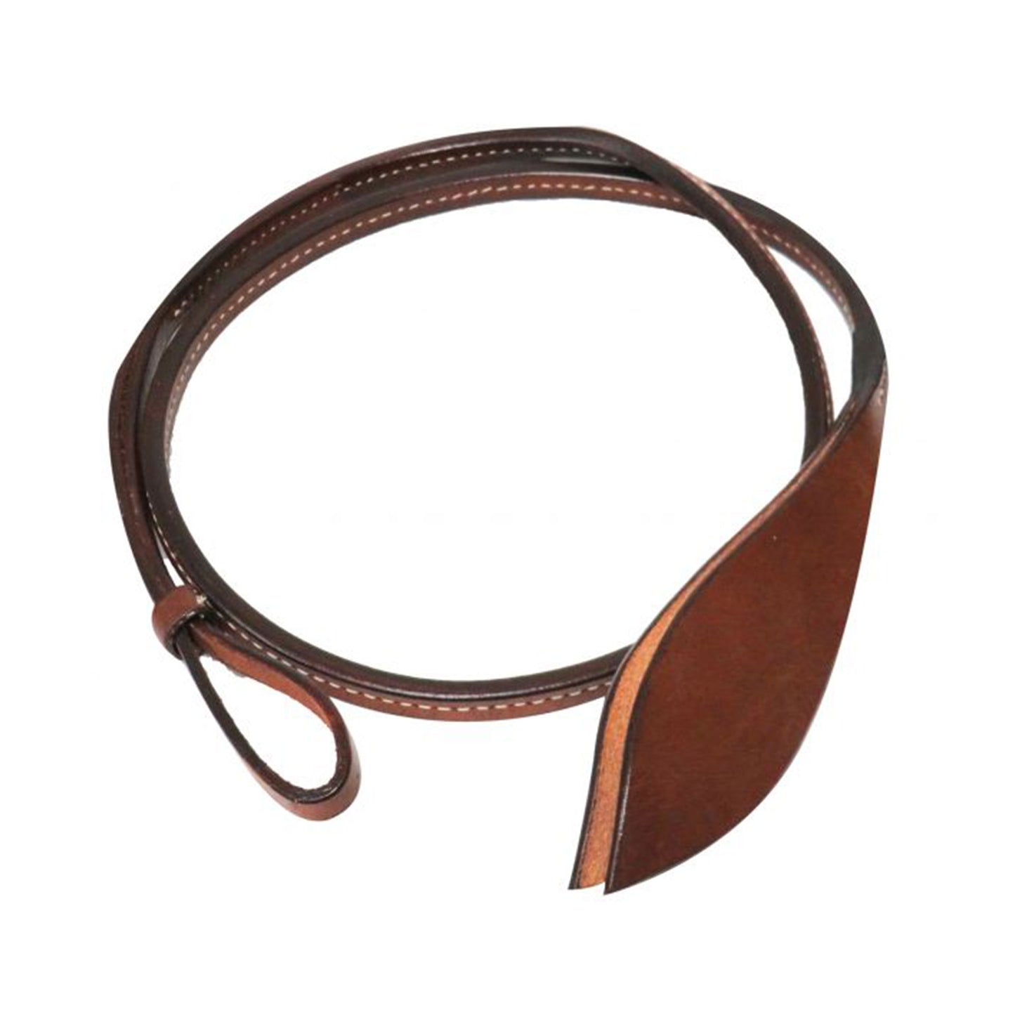 19236 - 4ft leather Over & Under with popper