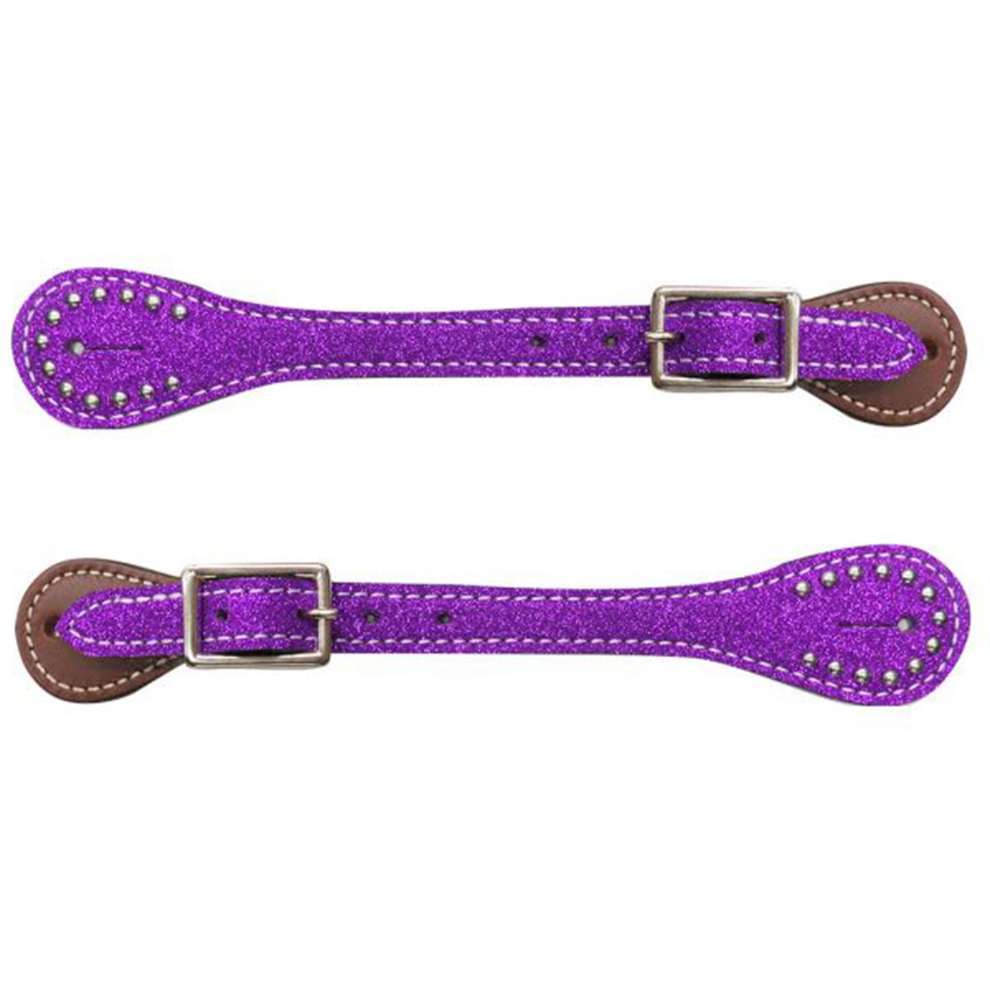 30860P- Youth / Ladies Glitter Spur Straps