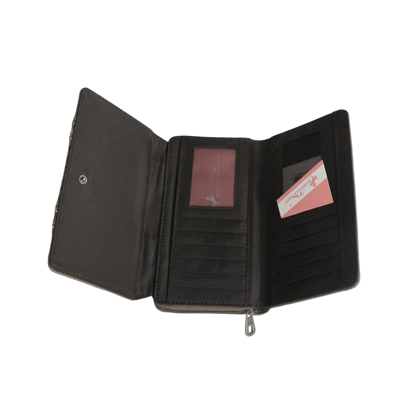 MW1067W010 - Montana West Embossed Collection Wallet