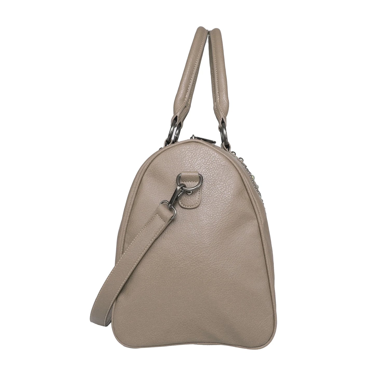 MW10675110KH - Montana West Embossed Collection Weekender Bag Khaki