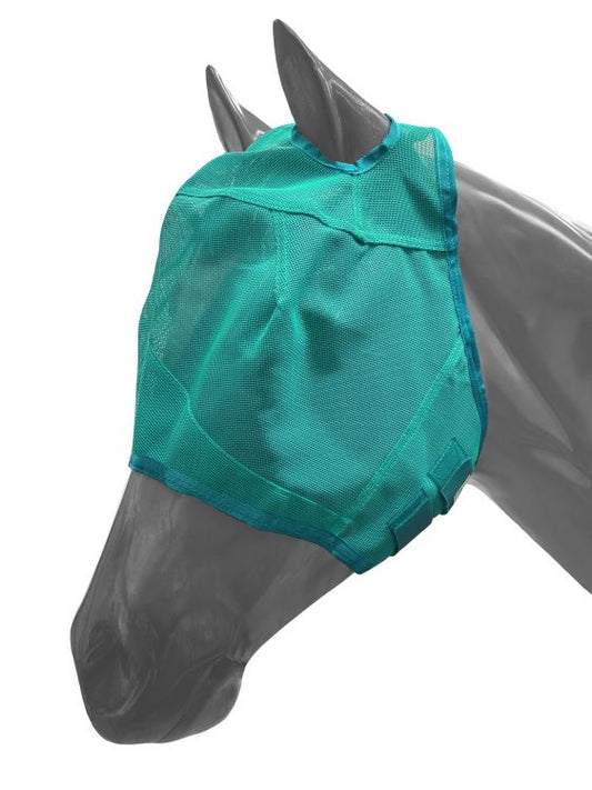 859278T - Teal Mesh Rip Resistant Fly Mask No Ears
