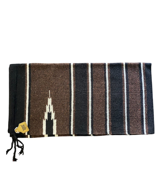 090019BR - Brown  Navajo Single Weave 30"x 60"