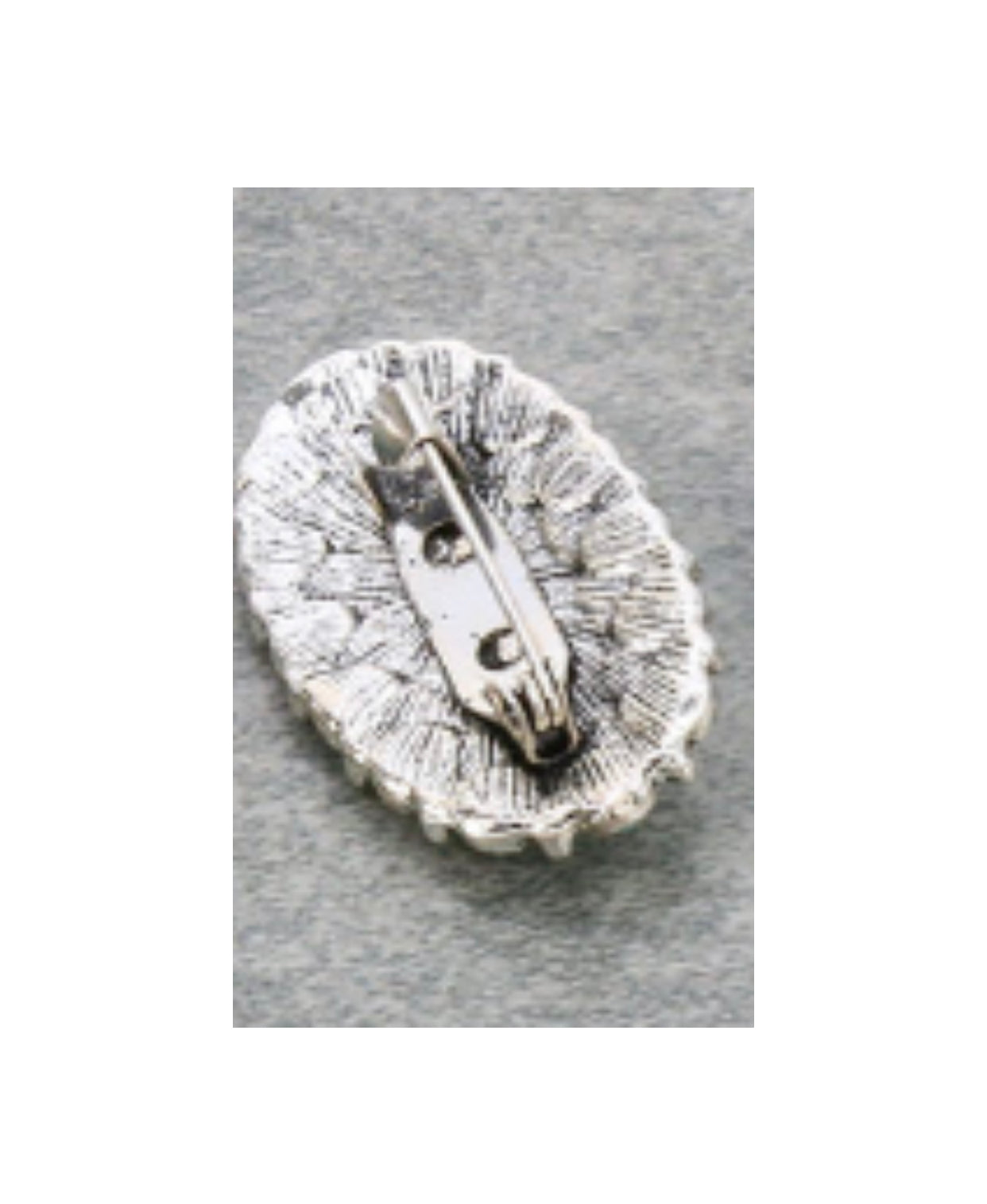 J6677B - Western Squash Blossom Stone Hat Pin
