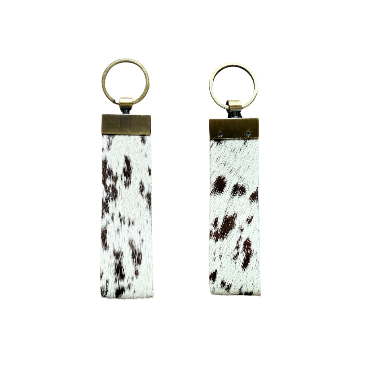 A8689 - Small Cowhide Wrist Strap Keychain