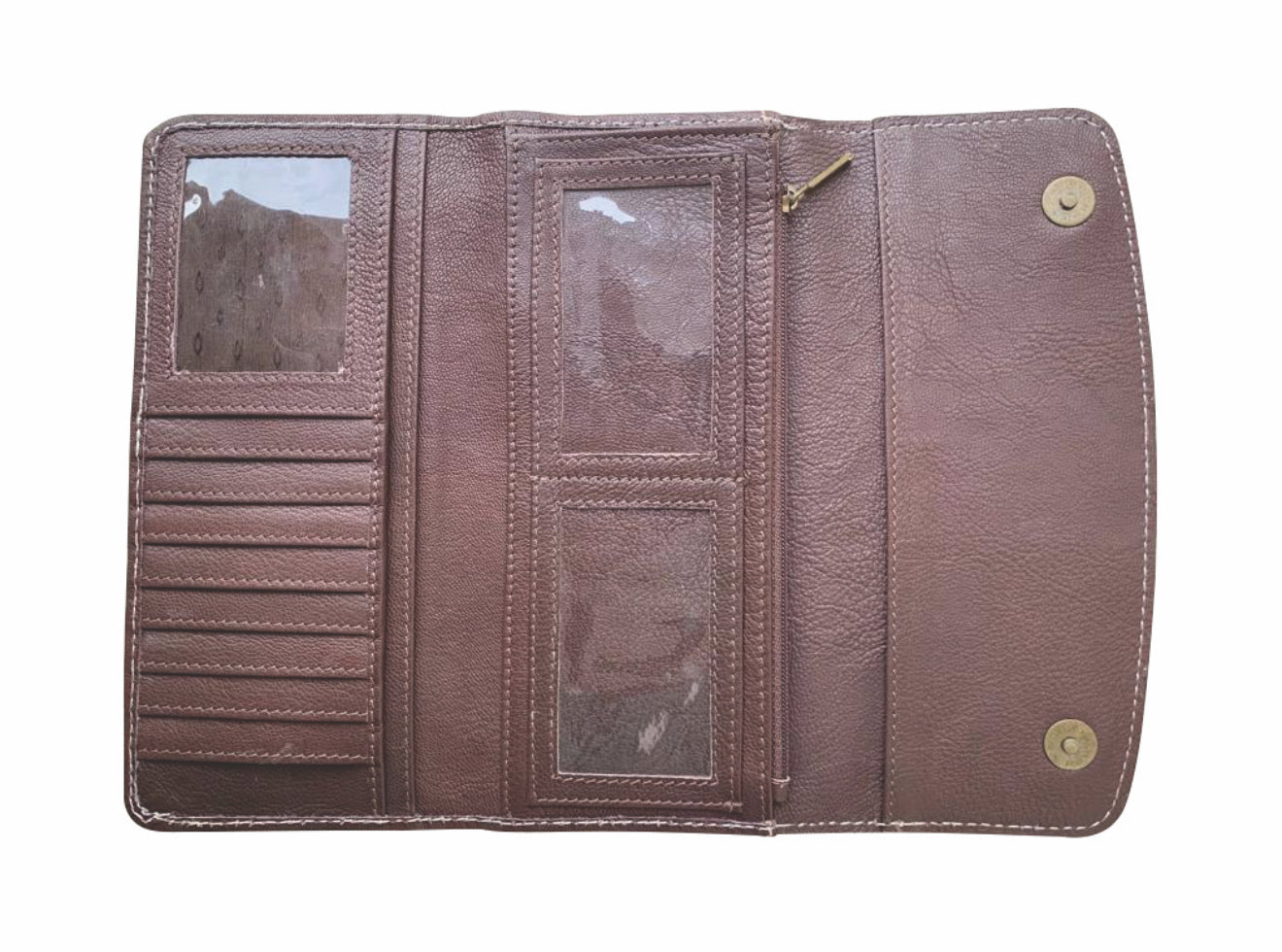 AW23 - Tooled Hair-On-Hide Wallet
