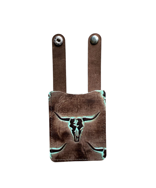 A8901D - Boot Wallet Pure Leather Wallet