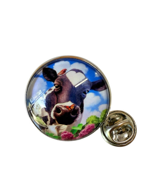 J6677H - Western Hat Pin Cow - Rawhide Western Wear 