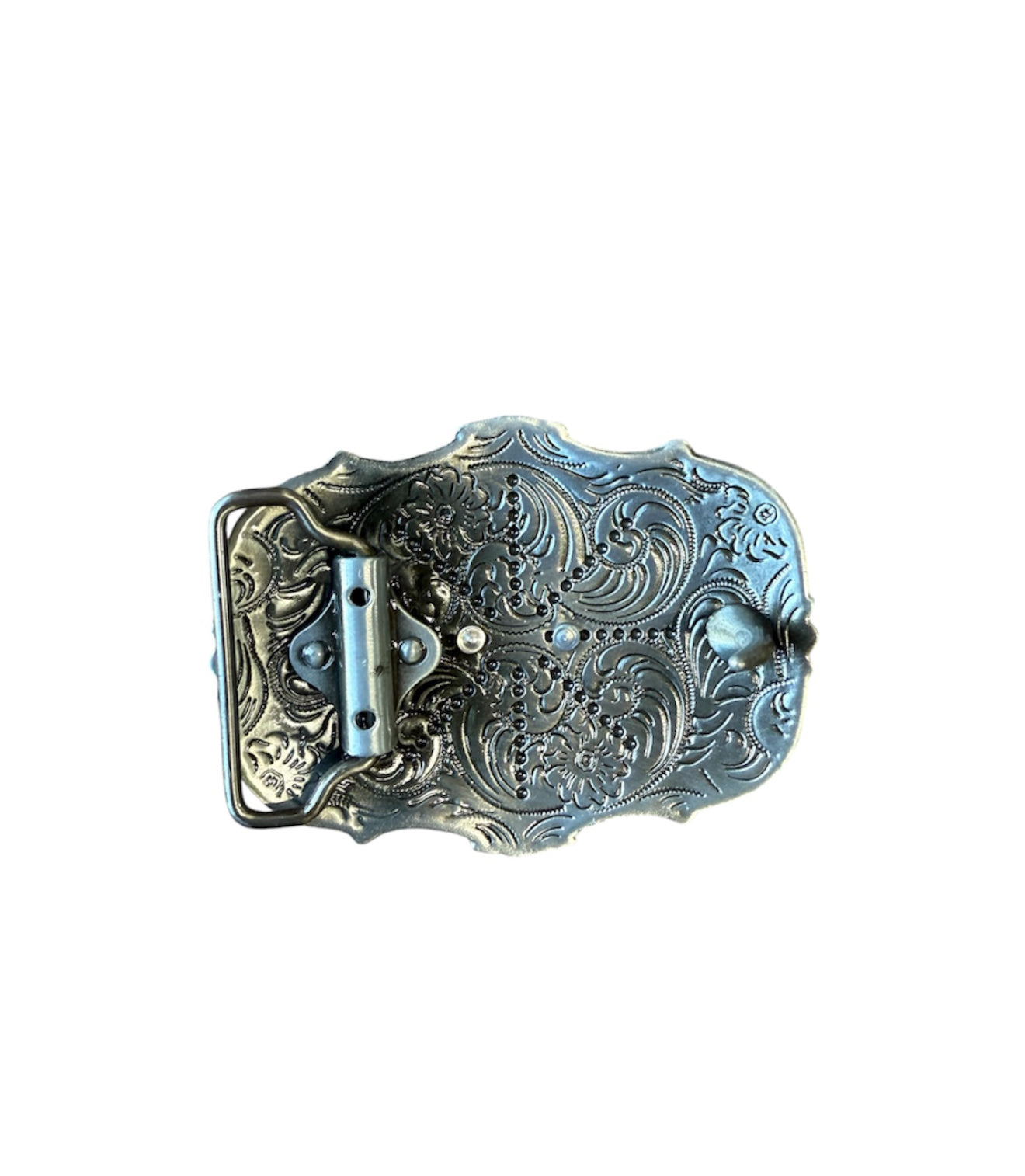 A8655 - Horse & Longhorns Buckle