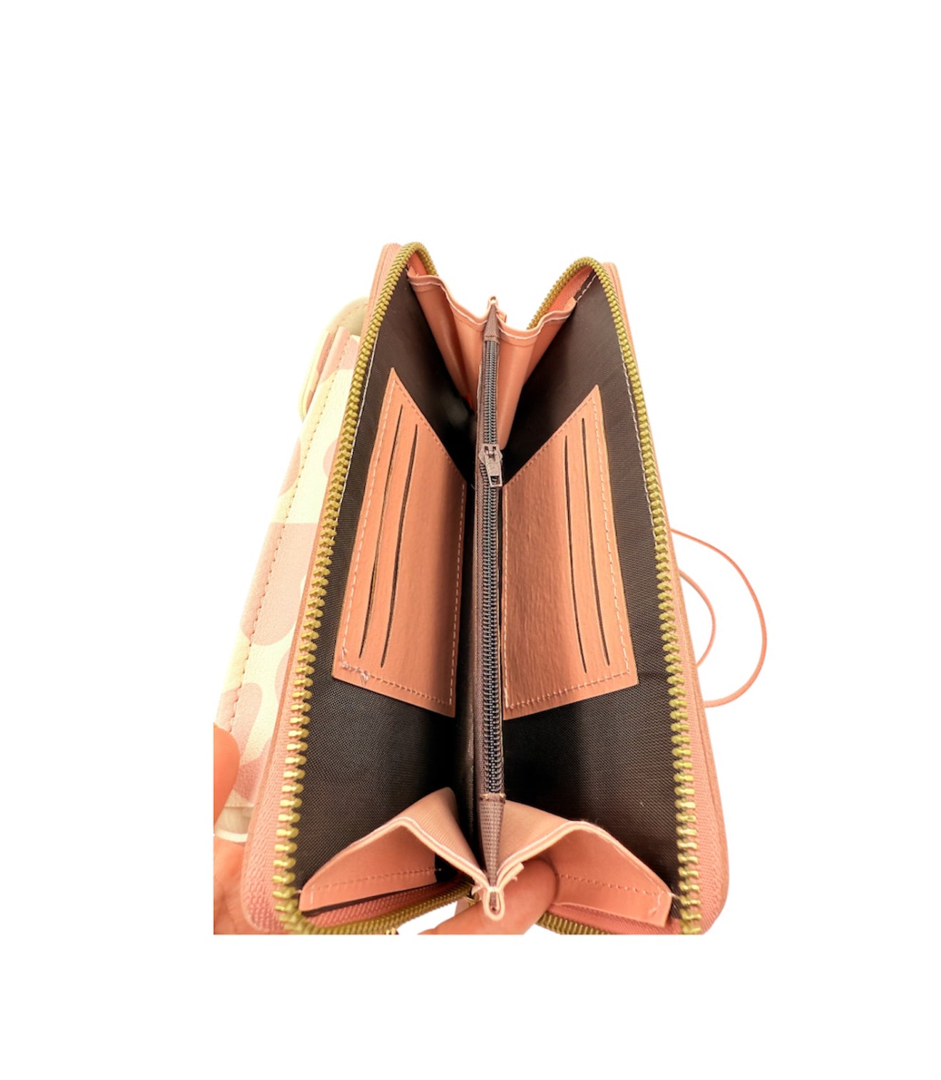 A8925 - Cow Print Crossbody Phone Purse