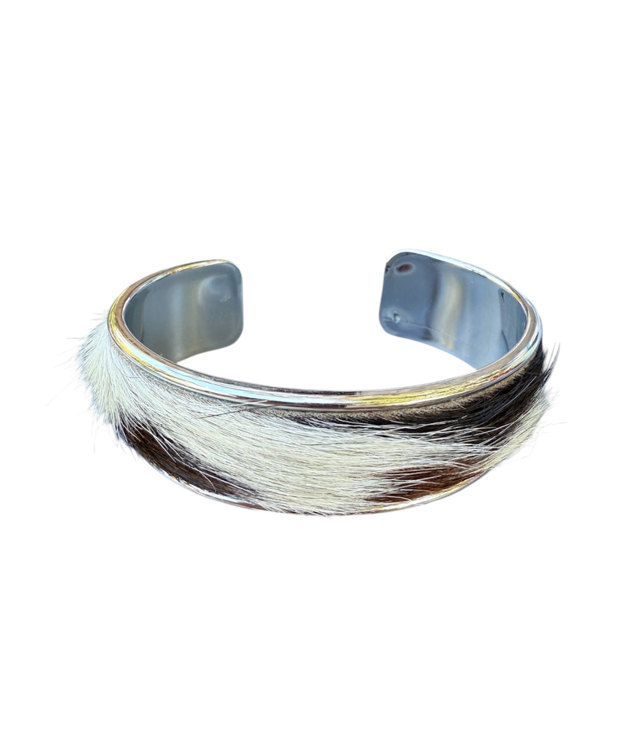 J6867 - 3/4 Bangle w Cowhide Bezel - Rawhide Western Wear 